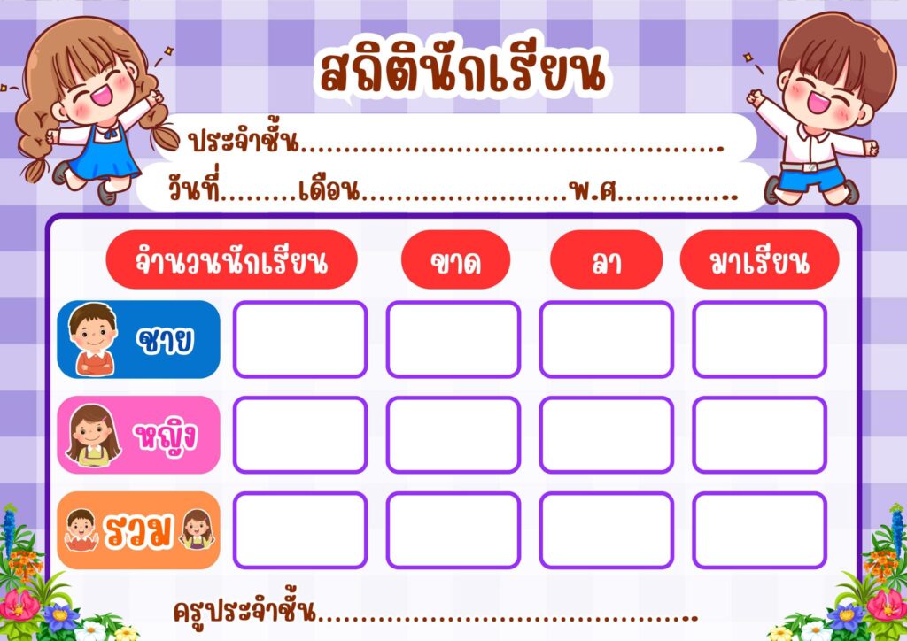 ตัวอย่างตกแต่งชั้นเรียน67